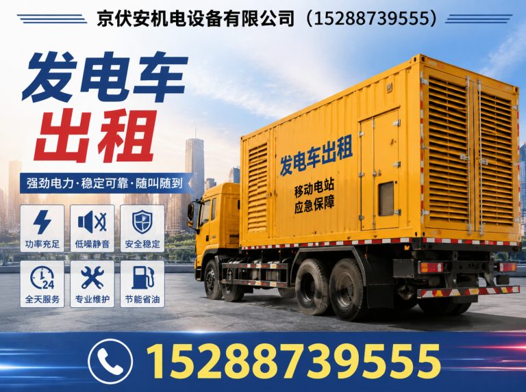 通化柴油发电机组出租展示图