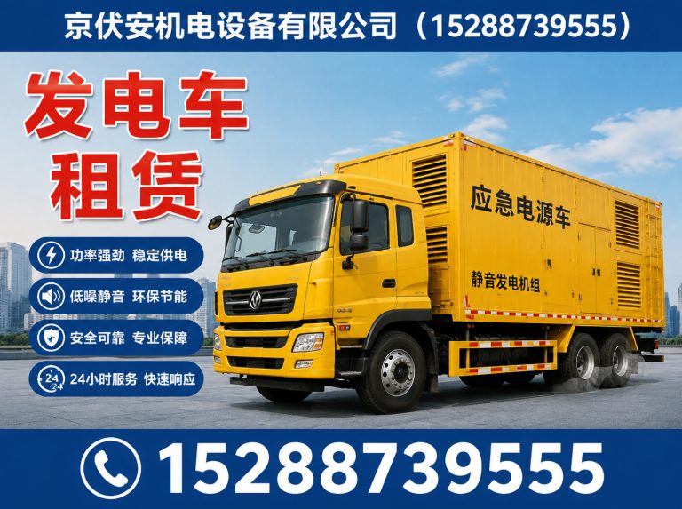通化发电车出租展示图